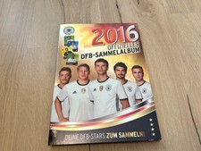 REWE DFB Sammelalbum EM 2016 komplett mit einigen Glitzerkarten