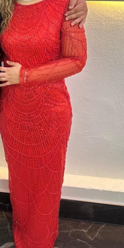 Abendkleid partykleid rot - rot, in