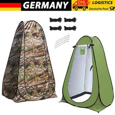 Zelt 2Personen Campingzelt Pop-up Automatik Sekundenzelt Wurfzelt Familiezelt WC