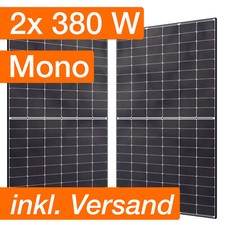 2er-Set 2x 380 WP - PV-Modul