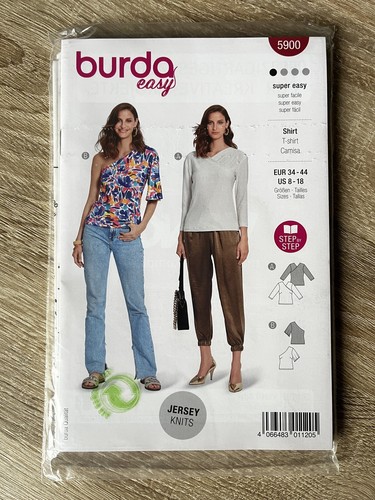 Burda easy schnittmuster - burda, 5900