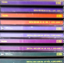 5 x  2 CD - Giants of Rock - The Metal Decade - Vol. 1 - 5 - TOP Zustand