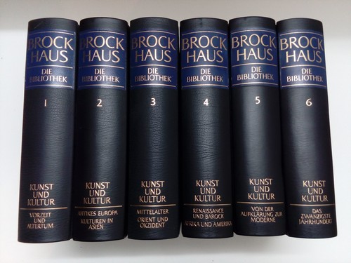 Brockhaus bibliothek die - bibliothek, -die