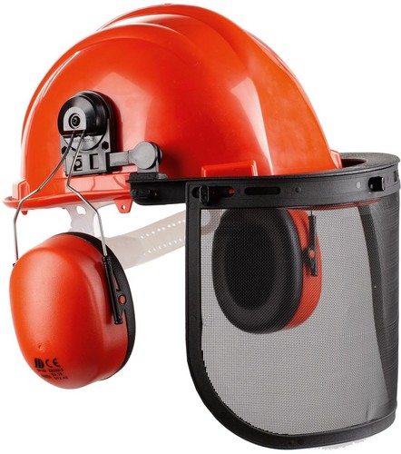 Waldarbeiter forst helmset - waldarbeiter,