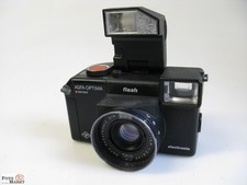 Agfa Optima sensor electronic Kamera + Blitz +Objektiv Solitar  2,8/40 mm lens