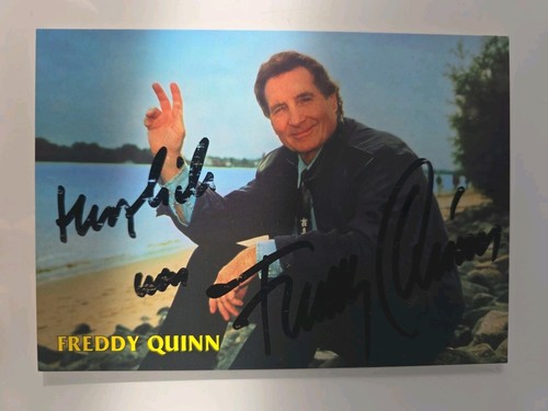 Freddy quinn autogramm - quinn,