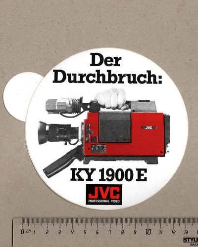 Aufkleber sticker jvc - ky, 1900