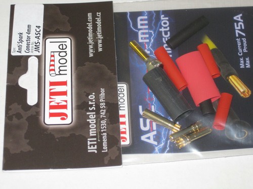 4mm jeti antispark - 4mm,