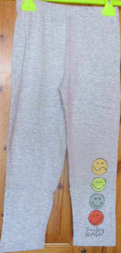 Mädchen hose leggins grau - hose,