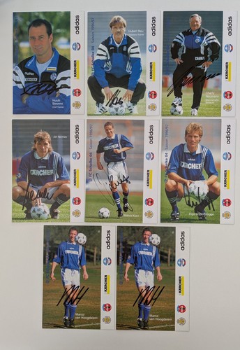 Schalke signierte fotos - schalke, 04