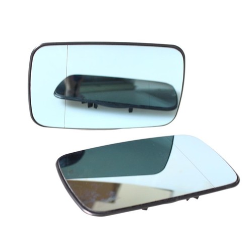 Stück spiegelglas links und - stück,