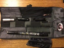 Sly Equipment Dual Carbon Laufset für Paintball, incl Tasche