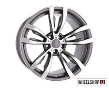 ADR 469m style BMW X5 X6 R20 5x120 alloy wheels 4x 20 zoll grey 10J 11J Felgen