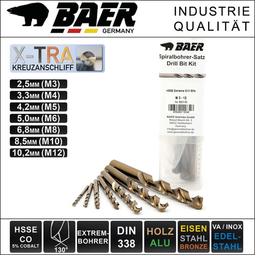 Baer kernlochbohrer satz - baer,