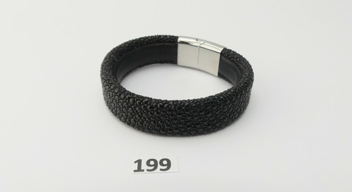 199 rochenleder armband mit - 199),