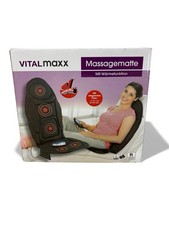 Massagematte Wärmefunktion Matte Vibration Massagesessel Auflage elektrisch NEU
