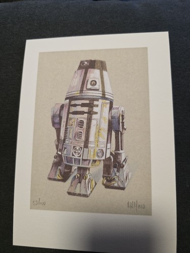 Star wars lithographie angel - wars,