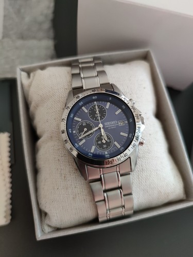 Seiko spirit blaues - seiko,