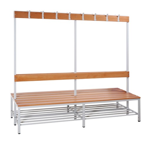 Sitzbankgarderobe