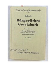 Bürgerliches Gesetzbuch (BGB), Palandt, Otto
