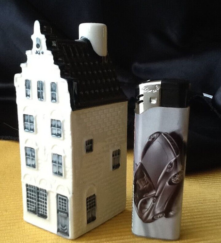 Blue delft klm bols - blue, miniatur