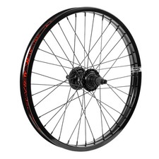 SHADOW Optimized 20 Zoll Freecoaster BMX Hinterrad, Laufrad hinten, Schwarz
