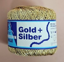 25g Strickerin Wolle Gold +