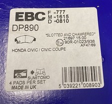 Honda Civic 1.4 Ej9 96-99 EBC