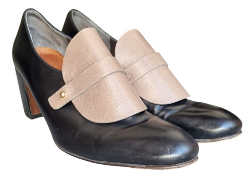 Chie mihara schwarze - chie, leder