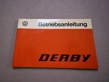 VW Derby Betriebsanleitung