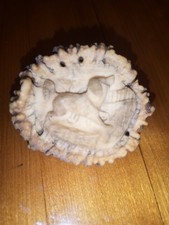 Geschnitzte hirschhornrose - geschnitzte,