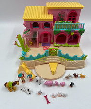 Polly Pocket Petland Hacienda Ranch mit Zubehör & Figuren Tiere Mattel 2000
