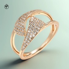 Ring Vergoldet originelles