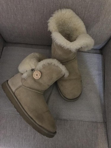 Women ugg boots beige suede - women,