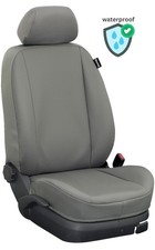 VW T4 Multivan II Maß Sitzbezüge Komplettset 7-Sitzer: Kunstleder/grau