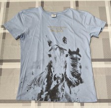 T-Shirt Mädchen Pferd blau ***TOP***