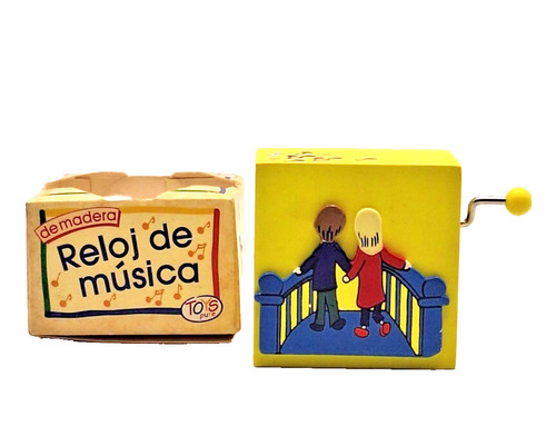 Holz musik box - box, spieluhr