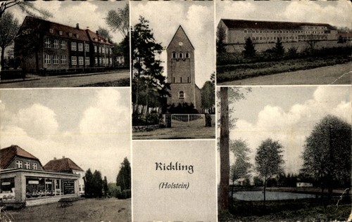 Rickling kreis segeberg - ak,