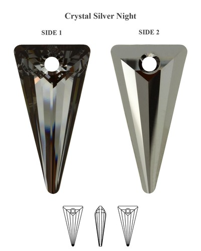 Swarovski kristalle 6480 spike - swarovski,