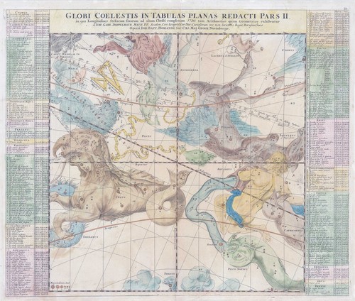 1720 globi coelestis - 1720, in