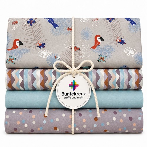 Stoffpaket 4st 50 cm - 3-4st.22,