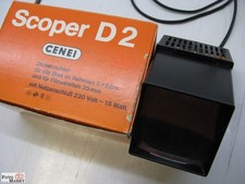 Diabetrachter Cenei Scoper D2 Dia-Betrachter f. Dia 5x5 und Filmstreifen 35 mm 