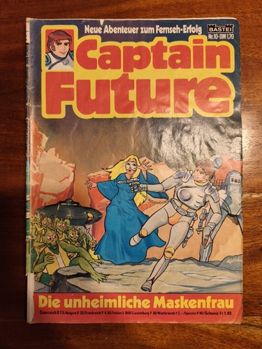 Captain future comic - captain, bastei