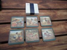 Pimpernel GB. 6 Untersetzer. Waterfowl ~ Enten. Orig. Packung ~ 6 Motive