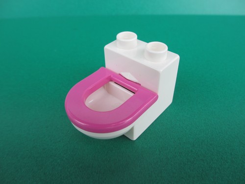 Lego duplo toilette weiß klo - lego,