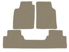 Dunkelbeige Fußmatten