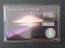 Echter Meteorit Sternenstaub aus Gibeon SRC 7 Meteor
