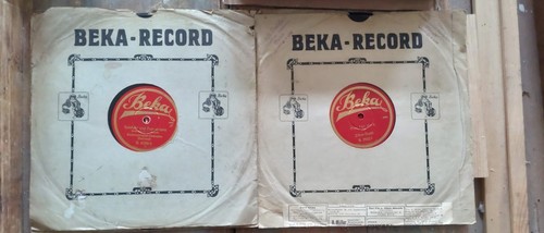 Beka schellackplattensammlung - beka,