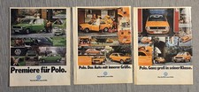 VW Polo Werbebilder 70er Jahre