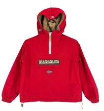 NAPAPIJRI Kinder Jungen Kapuzenanorak Jacke Mantel Größe 9 Jahre